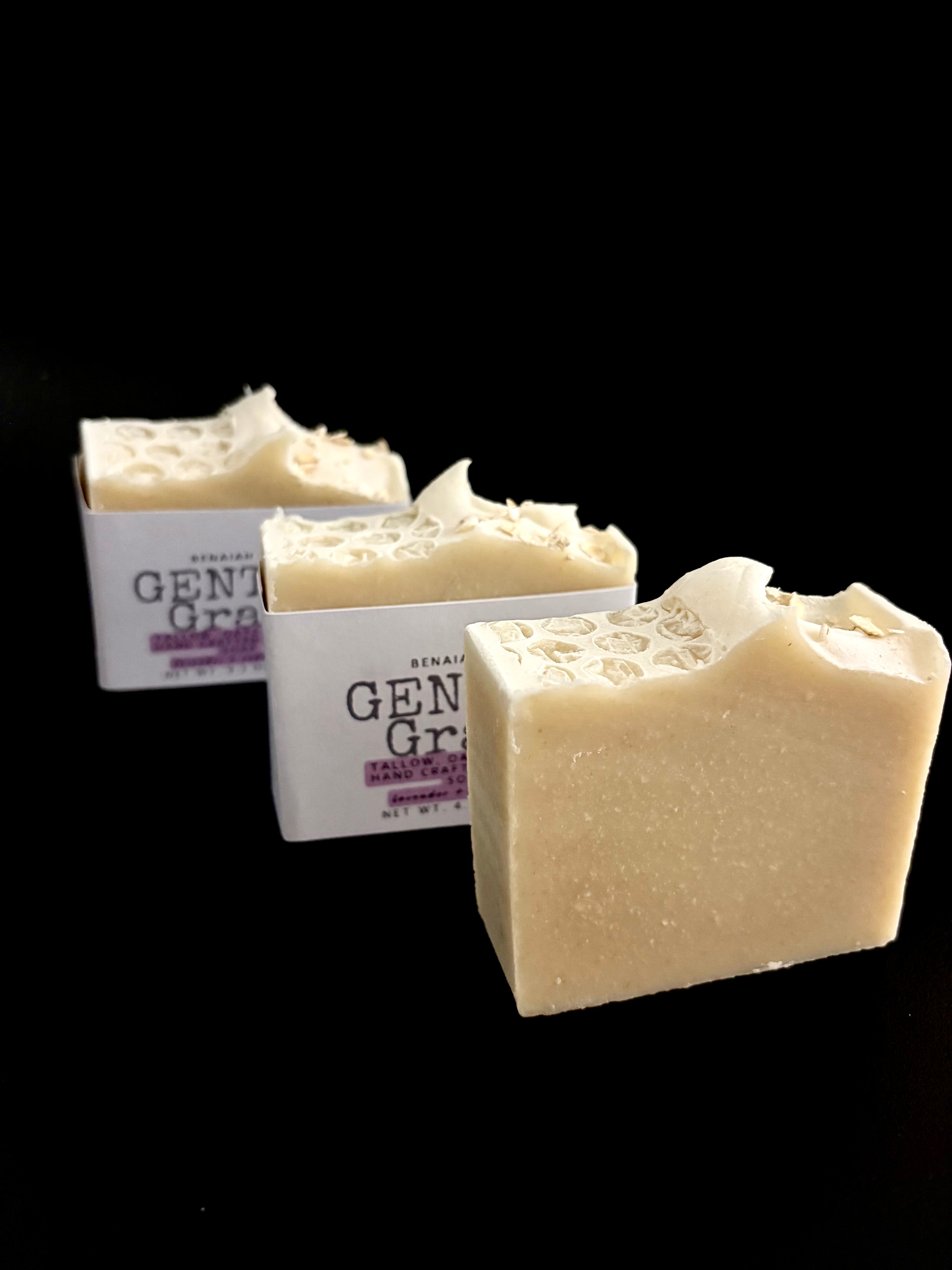 🍯 Gentle Grace (Tallow) – Oats & Honey
