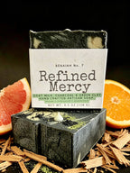 Refined Mercy 🖤 Goat Milk, Charcoal & Green Clay