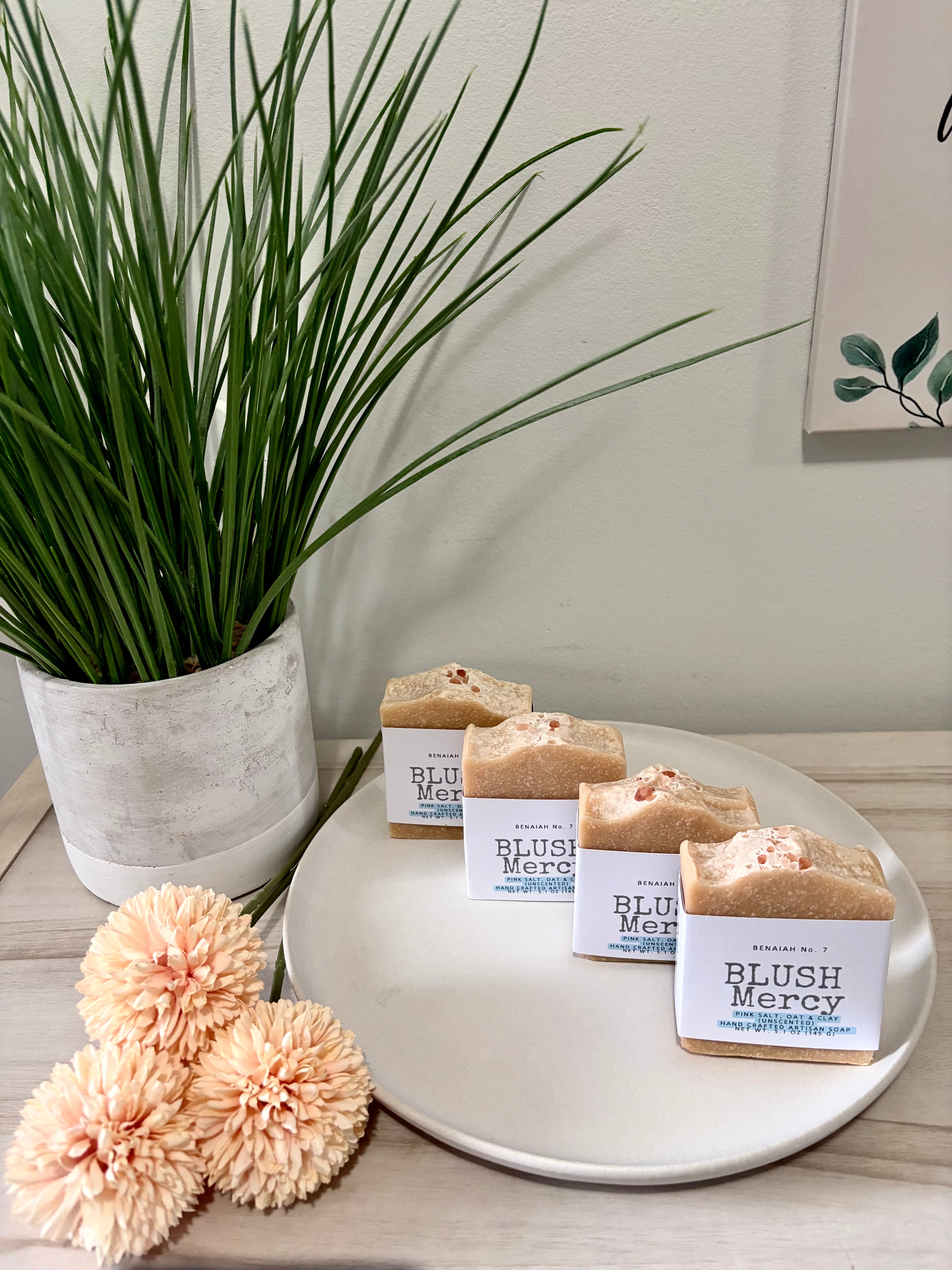 Blush Mercy 🌸 Pink Salt, Oat & Clay