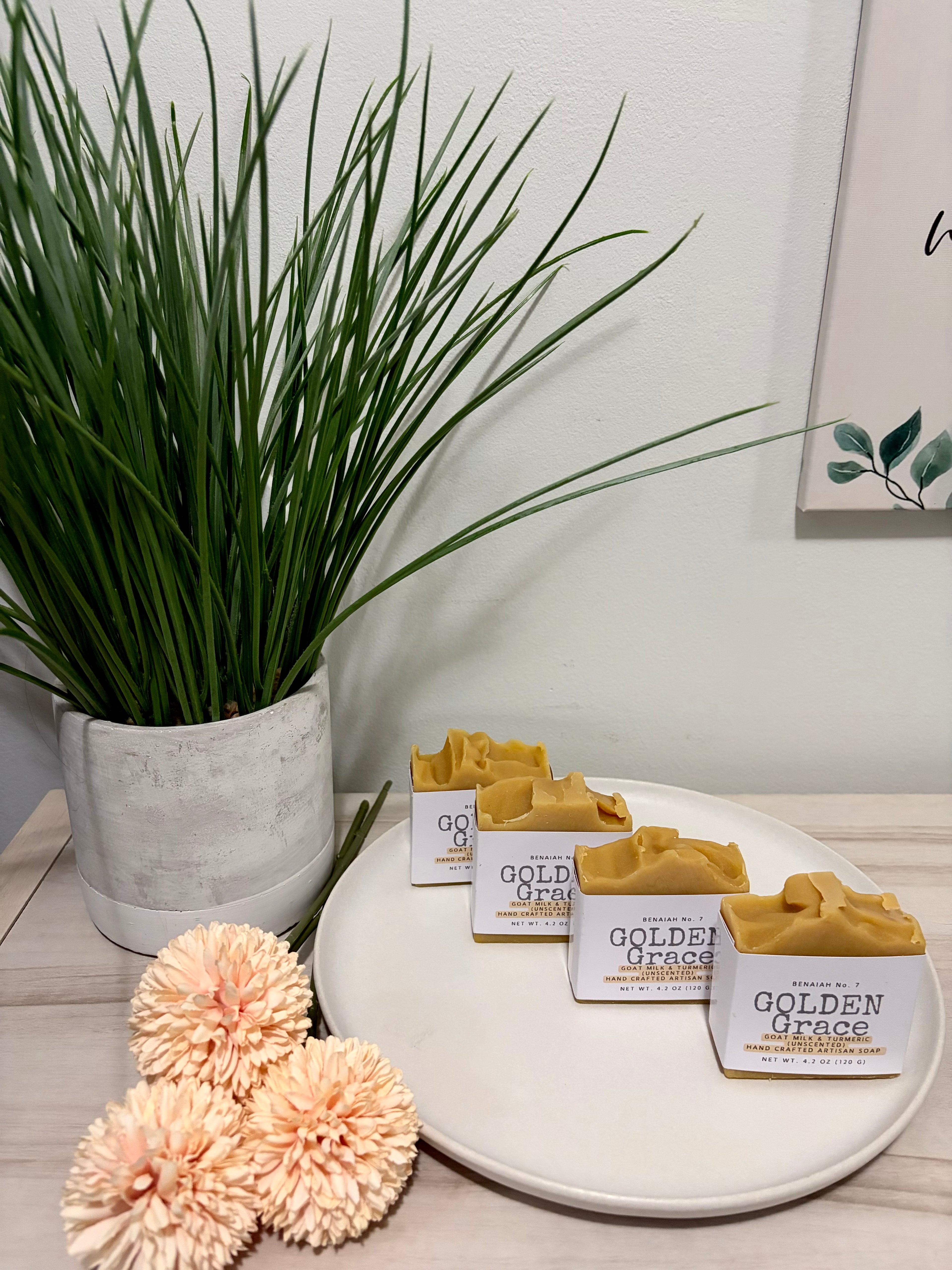 Golden Grace  ✨  Goat Milk & Turmeric – Unscented