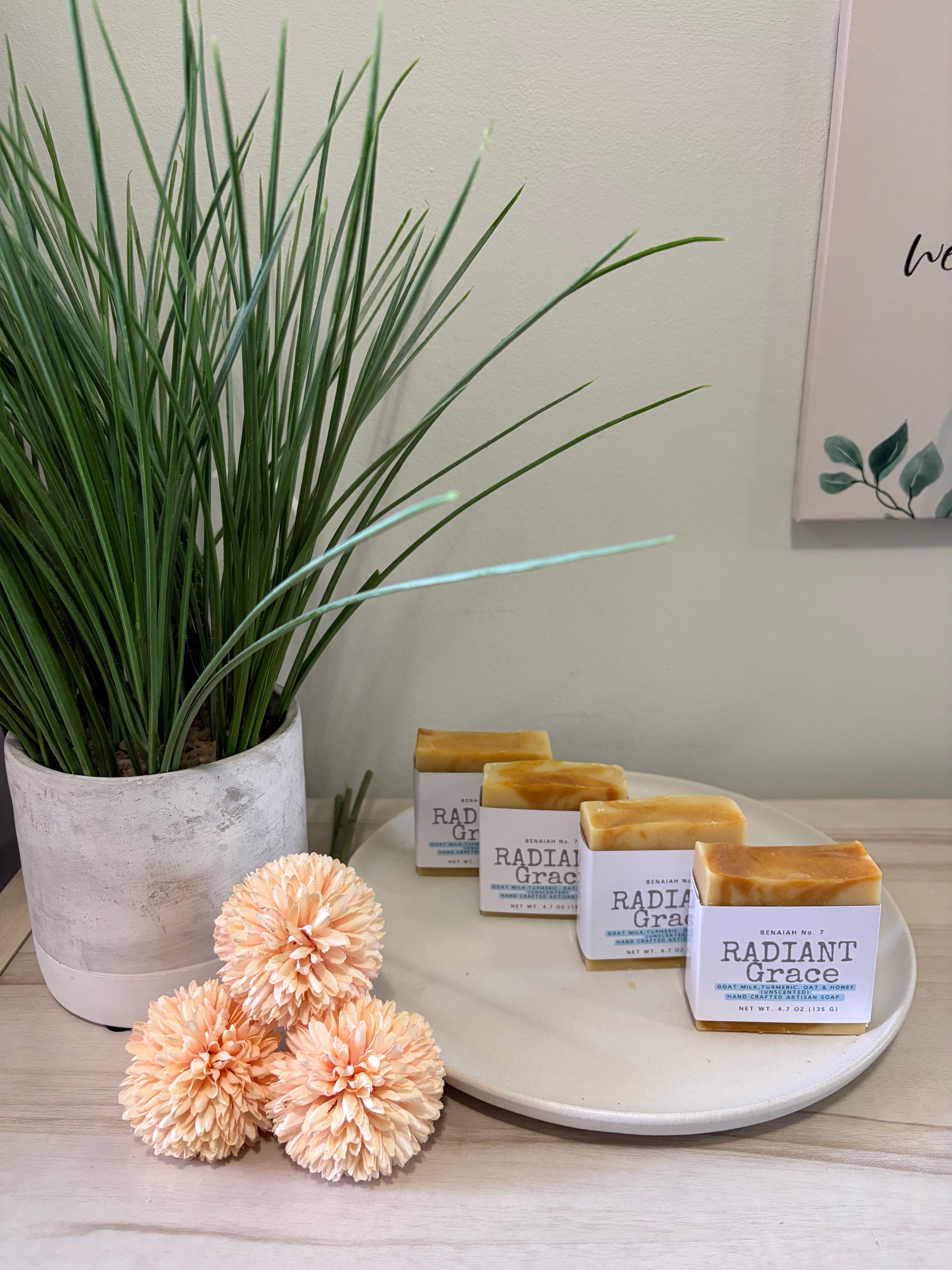 Radiant Grace 🍯 Turmeric, Oat & Honey (w/out Kojic) – Unscented