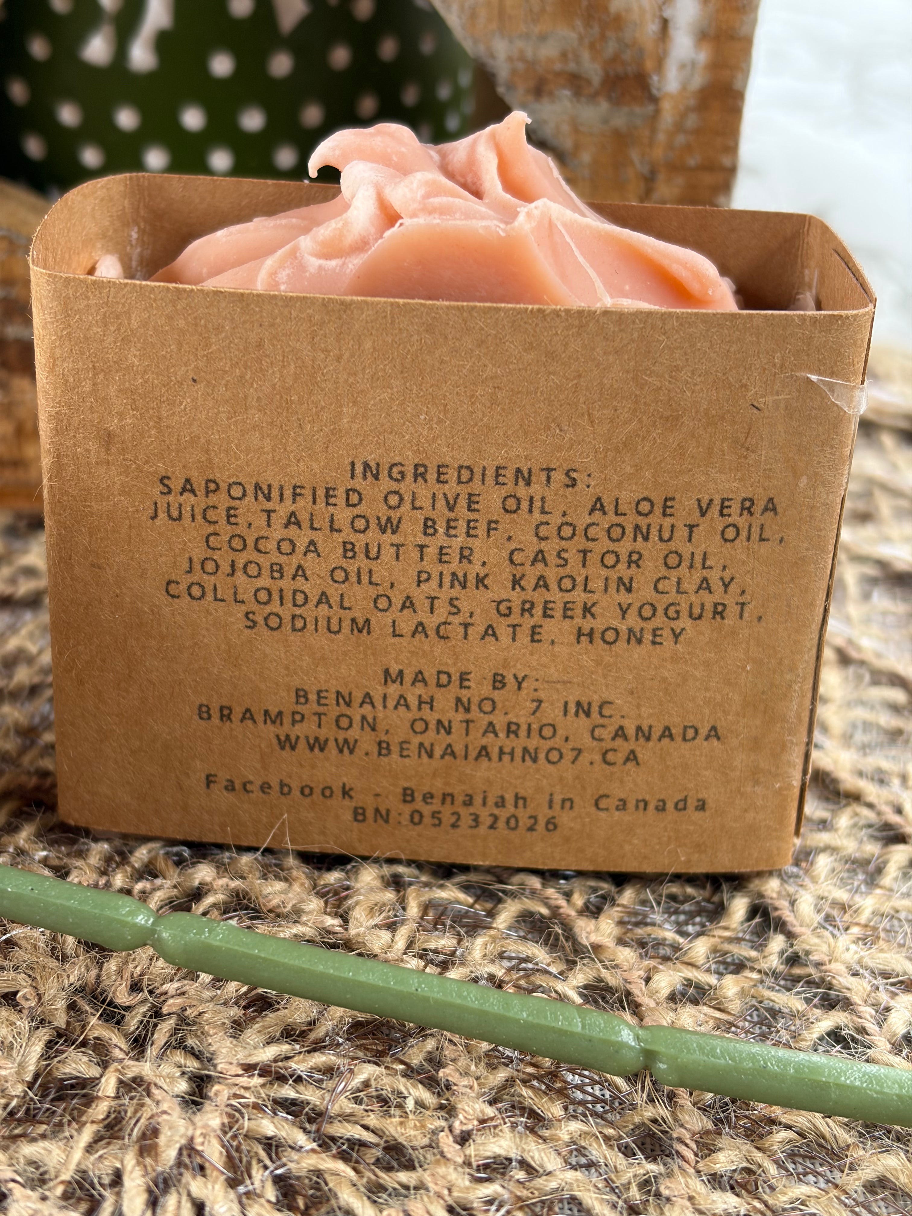 🌸 Gentle Bloom — Aloe & Colloidal Oat Luxury Soap