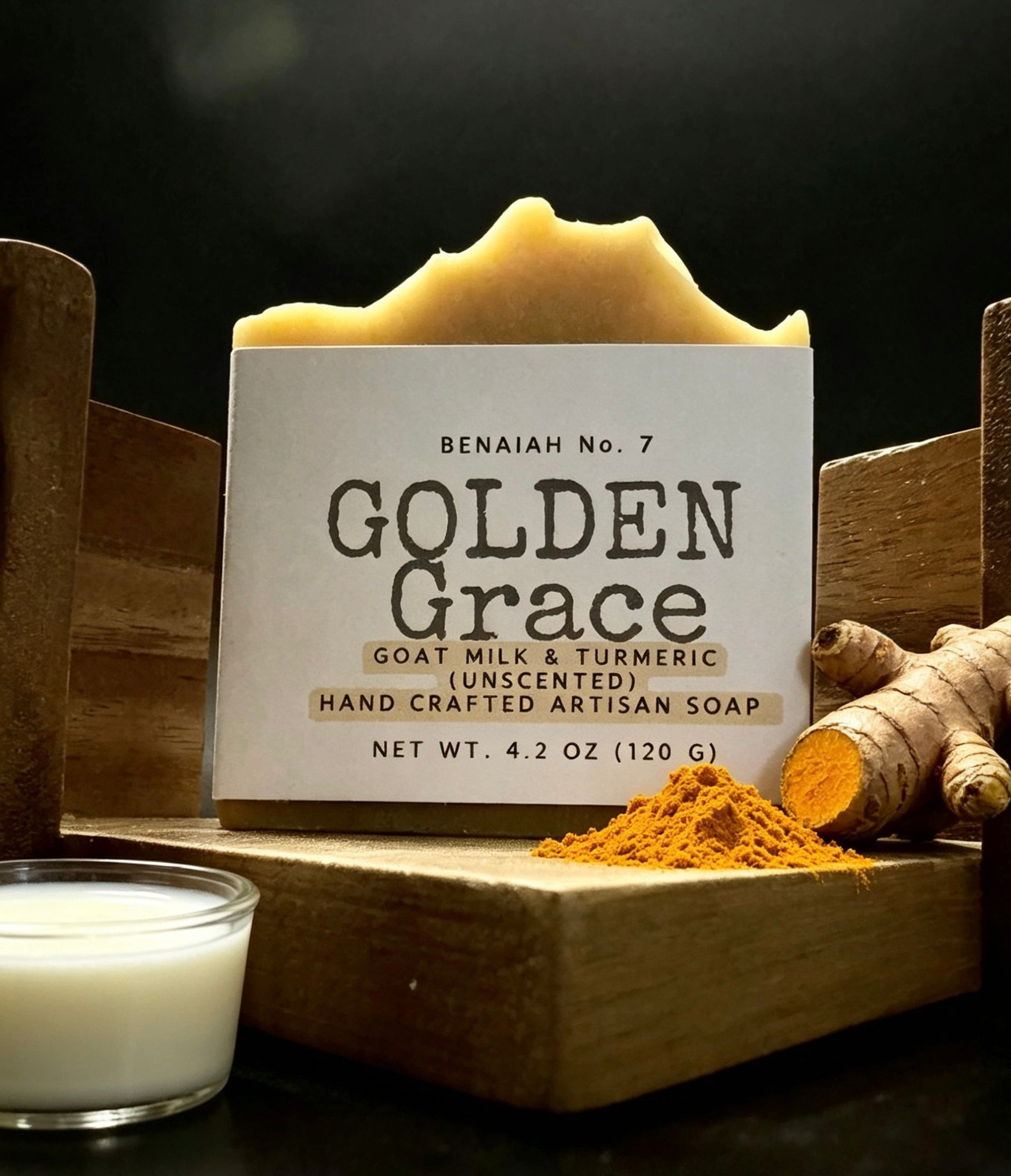 Golden Grace  ✨  Goat Milk & Turmeric – Unscented