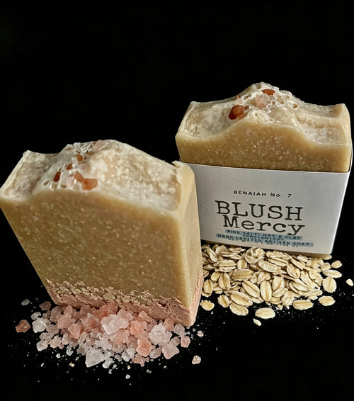 Blush Mercy 🌸 Pink Salt, Oat & Clay
